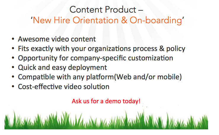 New Hire Orientation & Onboarding Video Product
